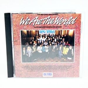 USA for Africa - We Are the World CD PolyGram Springsteen Prince OOP RARE